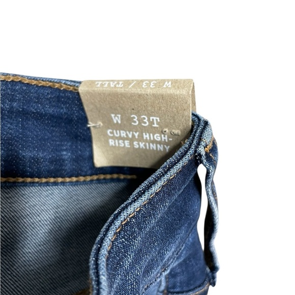 NWT MADEWELL Curvy High Rise Skinny Crop Jeans Size 33 Tall - Picture 5 of 10